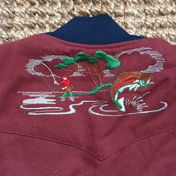 Vintage Embroidered Canvas Vest - Picture 4 of 4